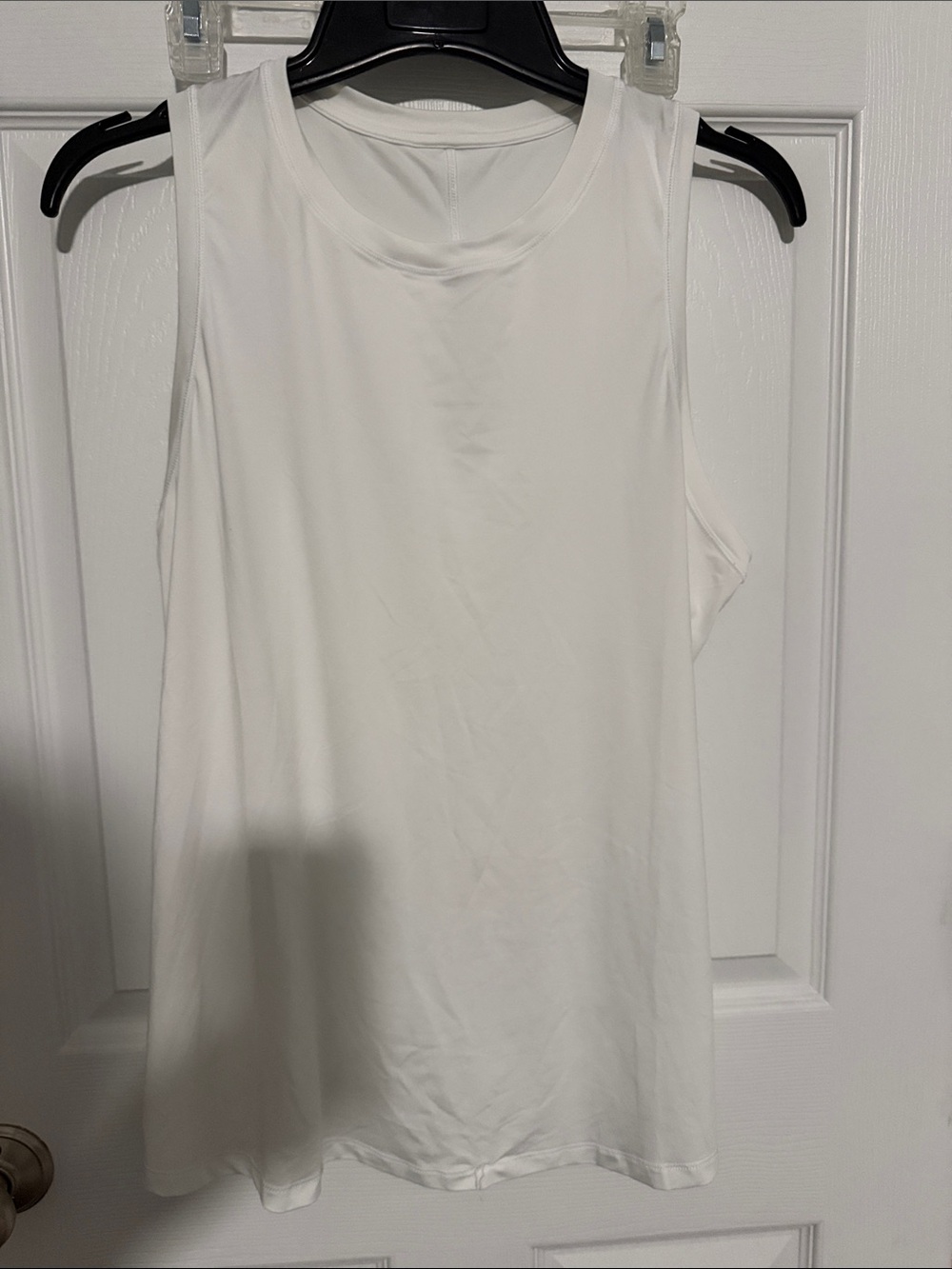 CRZ YOGA Women’s Lightweight Racerback Tank Tops- Lot of 3 - White, Pink, Grey